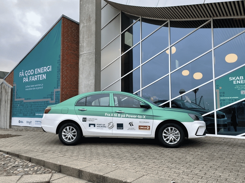 Geely v Dánsku testuje vozidla na e-metanol